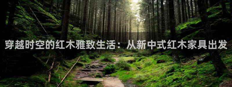 先锋娱乐棋牌有挂吗：穿越时空的红木雅致生活：从新中式红木家具